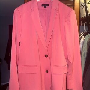 Ann Taylor Vibrant Pink Blazer